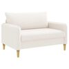 vidaXL Sill&oacute;n XXL Crema Boucl&eacute;