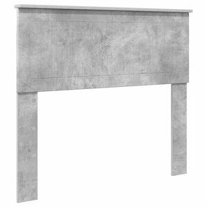 vidaXL Cabecero Gris Concreto Madera contrachapada