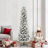 vidaXL &Aacute;rbol de Navidad artificial 210 cm PVC, Metal y Pl&aacute;stico