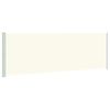 vidaXL Toldo lateral retr&aacute;ctil para patio crema 200x600 cm