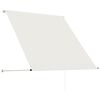 vidaXL Toldo retráctil crema 100x150 cm