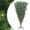 vidaXL &Aacute;rbol de Navidad artificial preiluminado al rev&eacute;s con juego de bolas