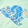 Camiseta infantil verde claro 92