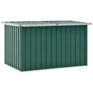 vidaXL Caja de almacenaje para jard&iacute;n verde 149x99x93 cm