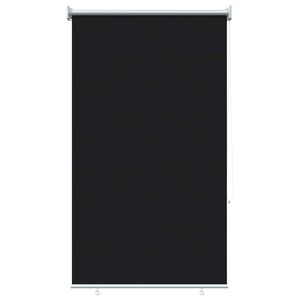 vidaXL Persiana enrollable exterior con protecci&oacute;n UV Negro