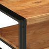 vidaXL Mesa de centro madera maciza de acacia 70x50x38 cm