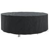 vidaXL Funda para muebles 279 x 279 x 71 cm Tela Oxford 420D Redondo