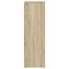 vidaXL Armario de ba&ntilde;o madera contrachapada color roble 30x30x95 cm