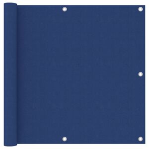 vidaXL Toldo para balc&oacute;n tela oxford azul 90x300 cm