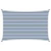 vidaXL Toldo Vela de Sombra Azul y Blanco 4,5 x 3 m