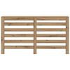 vidaXL Cubierta de radiador madera color roble artesano 149x20x82 cm