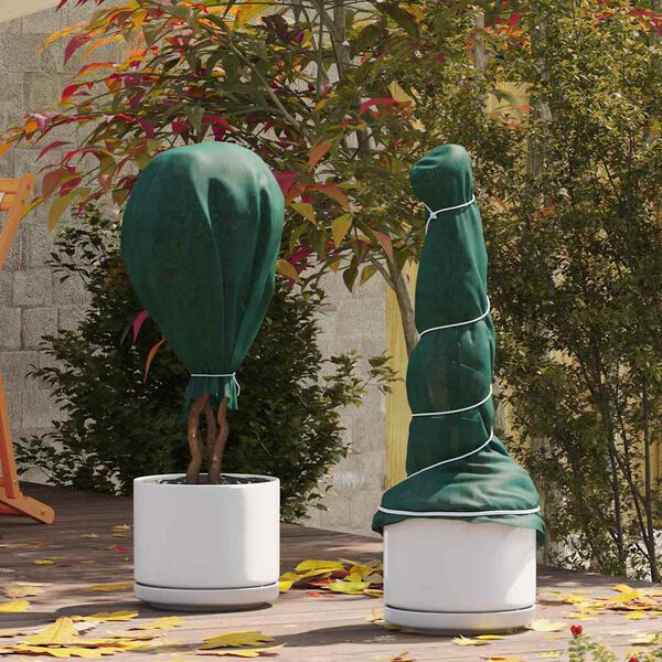 vidaXL Forro de Protecci&oacute;n contra Heladas para Plantas Verde