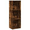 vidaXL Estanter&iacute;a madera de ingenier&iacute;a roble ahumado 40x30x114 cm