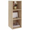 vidaXL Armario de pared madera ingenier&iacute;a roble Sonoma 34,5x32,5x90 cm