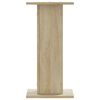 vidaXL Soportes altavoces 2 uds madera roble Sonoma 30x30x60 cm