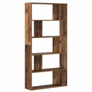 vidaXL Librer&iacute;a 80 x 24 x 159 cm Madera de ingenier&iacute;a Madera vieja
