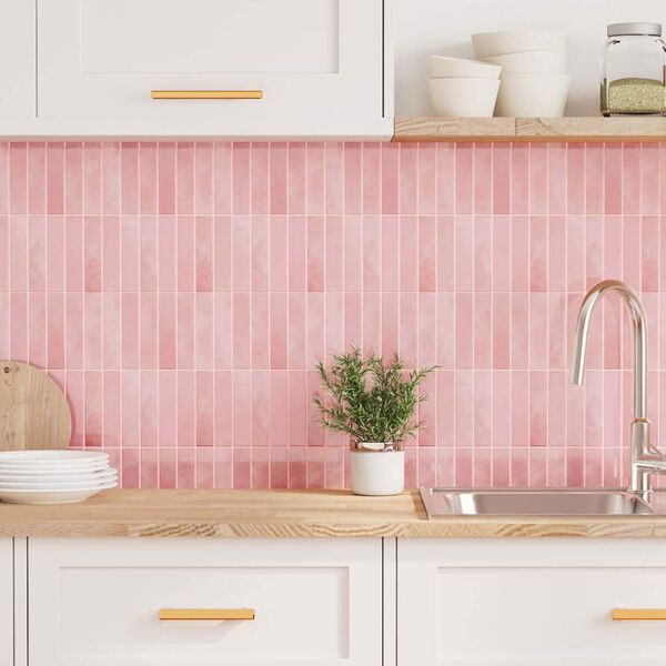 vidaXL Azulejo Rectangular 20 pcs Rosa 29 x 23 x 0,08 cm