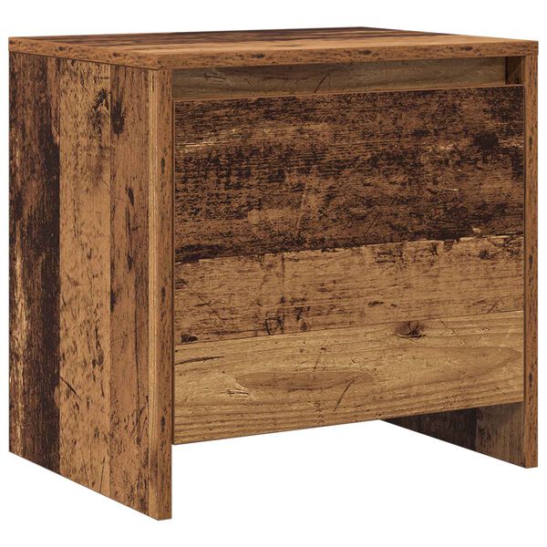 vidaXL Armario de Noche Madera vieja 45 x 34 x 44,5 cm