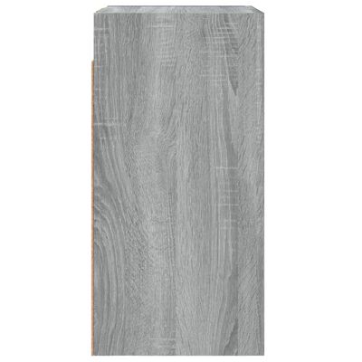 vidaXL Mueble para TV madera de ingeniería gris Sonoma 30,5x30x60 cm