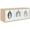 vidaXL Mueble de TV Montado en la Pared HANAU 102 x 33 x 40 cm