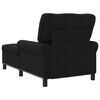 vidaXL Sill&oacute;n reclinable con coj&iacute;n Negro 91 x 157 x 91 cm tela