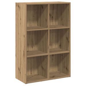 vidaXL Estanter&iacute;a/Aparador contrachapada roble artesanal 66x30x98 cm