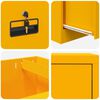 vidaXL Mueble archivador con caj&oacute;n Amarillo Mostaza 44 x 50 x 106.5 cm