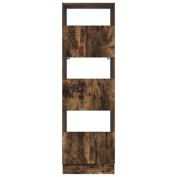 vidaXL Armario de lavander&iacute;a con puerta Roble ahumado 50 x 68 x 162 cm