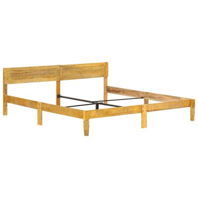 vidaXL Estructura de cama de madera maciza de mango 200 cm