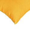 vidaXL Cojines de sof&aacute; 2 pcs Amarillo Claro 60 x 60 cm Tela de pana
