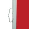 vidaXL Toldo lateral retr&aacute;ctil para patio rojo 140x600 cm