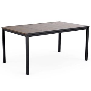 Mesa Keter Signature Porto 160 cm - Madera de fresno y acero negro