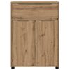 vidaXL Gabinete de Ba&ntilde;o con caj&oacute;n Roble artesanal 72,5 x 36,5 x 100 cm