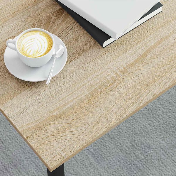vidaXL Mesa de Caf&eacute; Sonoma 80 x 80 x 45 cm Madera de ingenier&iacute;a
