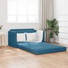 vidaXL Sof&aacute; cama 110cm Azul Terciopelo