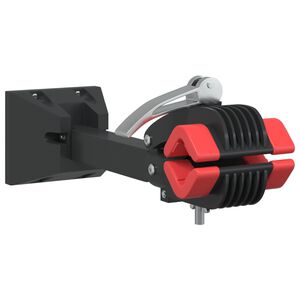 vidaXL Soporte de reparaci&oacute;n de bicicletas de pared plegable acero