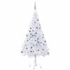 vidaXL &Aacute;rbol de Navidad artificial con luces y bolas 620 ramas 180 cm