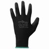 vidaXL Guantes de Trabajo 24 pcs Negro 11 / XXL Poli&eacute;ster