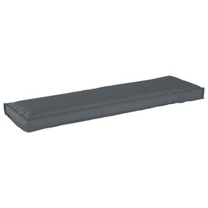 vidaXL Coj&iacute;n Tela Oxford Gris antracita 140 x 40 x 8 cm