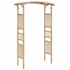 vidaXL Arco para rosas de bamb&uacute; 118x40x187 cm