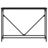 vidaXL Mesa Consola Roble Negro 102 x 23 x 75 cm Madera de ingenier&iacute;a