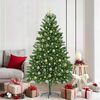 vidaXL &Aacute;rbol de Navidad con 300 LED con soporte Verde 180 cm PE