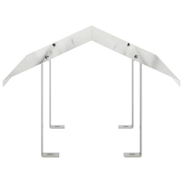 vidaXL Campana de Chimenea Plateado 50 x 50 x 37 cm Acero inoxidable