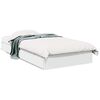 vidaXL Cama con cajones madera de ingenier&iacute;a blanco 100x200 cm