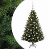 vidaXL &Aacute;rbol de Navidad artificial con bolas 120 cm 150 LED