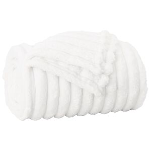 vidaXL Manta Blanco 150 x 130 cm 0.45 kg Lana