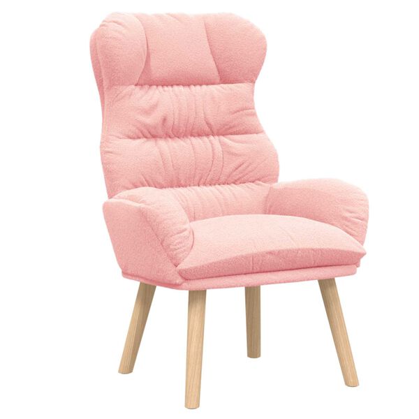 vidaXL sill&oacute;n Rosa 69 x 74 x 93 cm Tela Sherpa