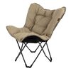 Bo-Camp Silla de mariposa Grainger beige