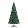 vidaXL Árbol de Navidad Artificial Pre-iluminado con Juego de Bolas