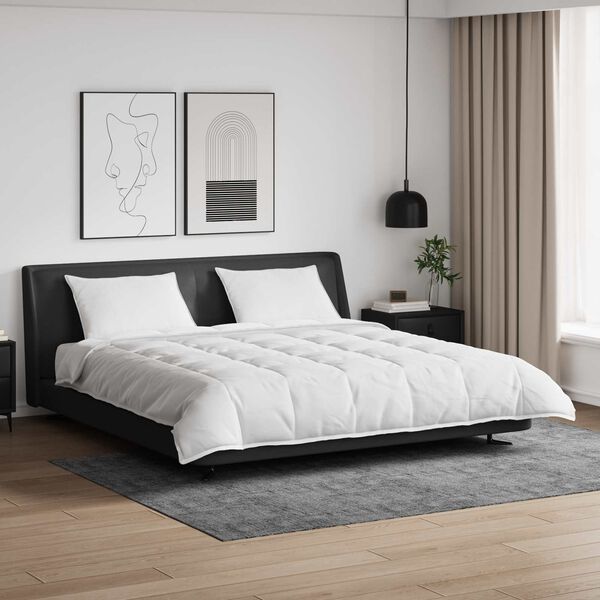 vidaXL Juego de Edred&oacute;n con almohada 3 pcs Pluma de pato